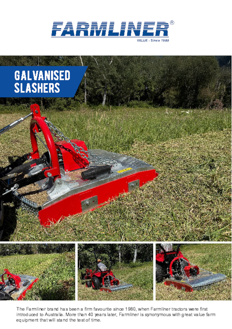 SLN Galvanised Slasher